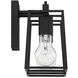 Dunn 2 Light 13 inch Flat Black Vanity Light Wall Light