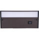 Sleek 120 LED 8 inch Bronze Under Cabinet Light Bar