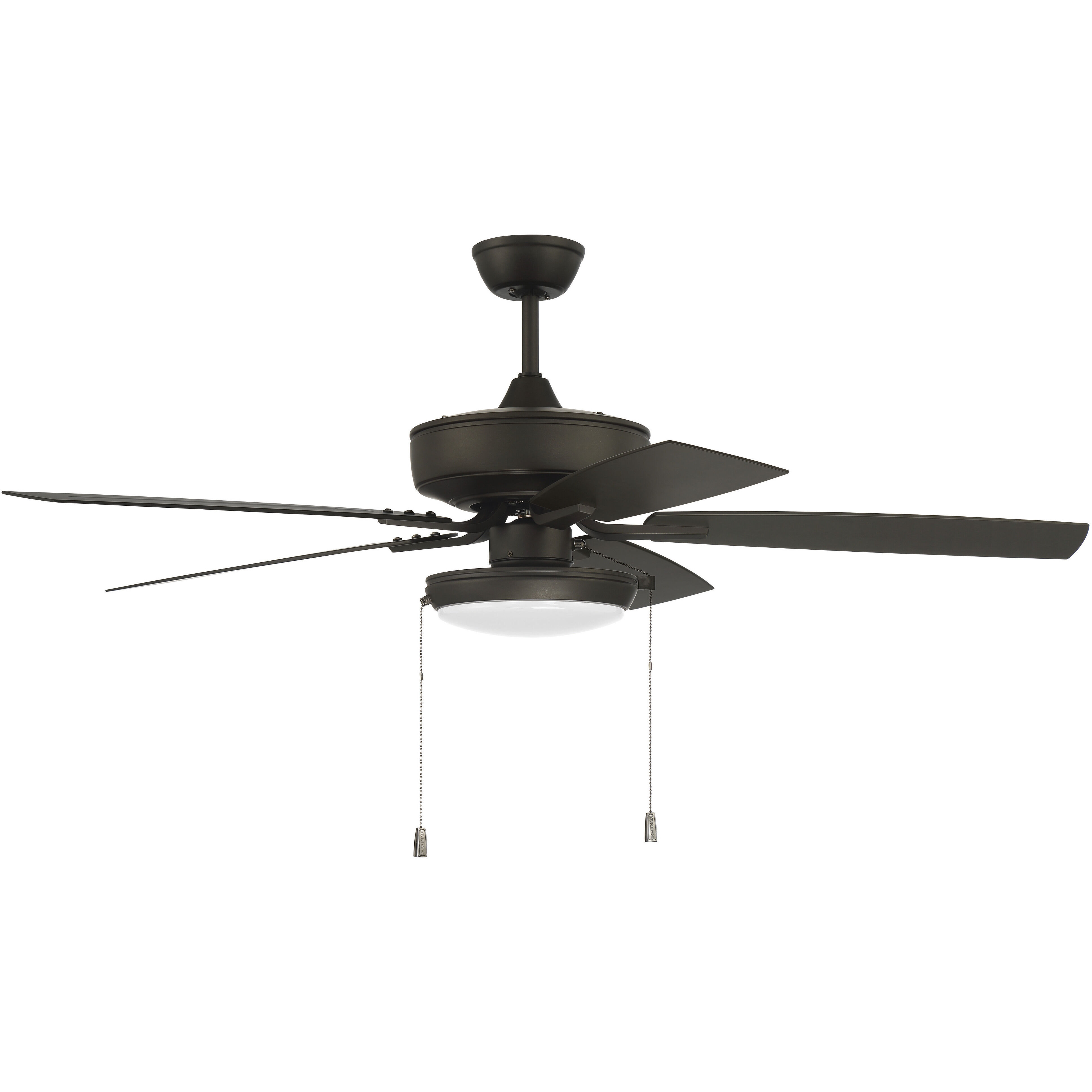 Pro Plus 119 52 inch Espresso with Matte Espresso Wet Rated ABS Blades Outdoor Contractor Fan