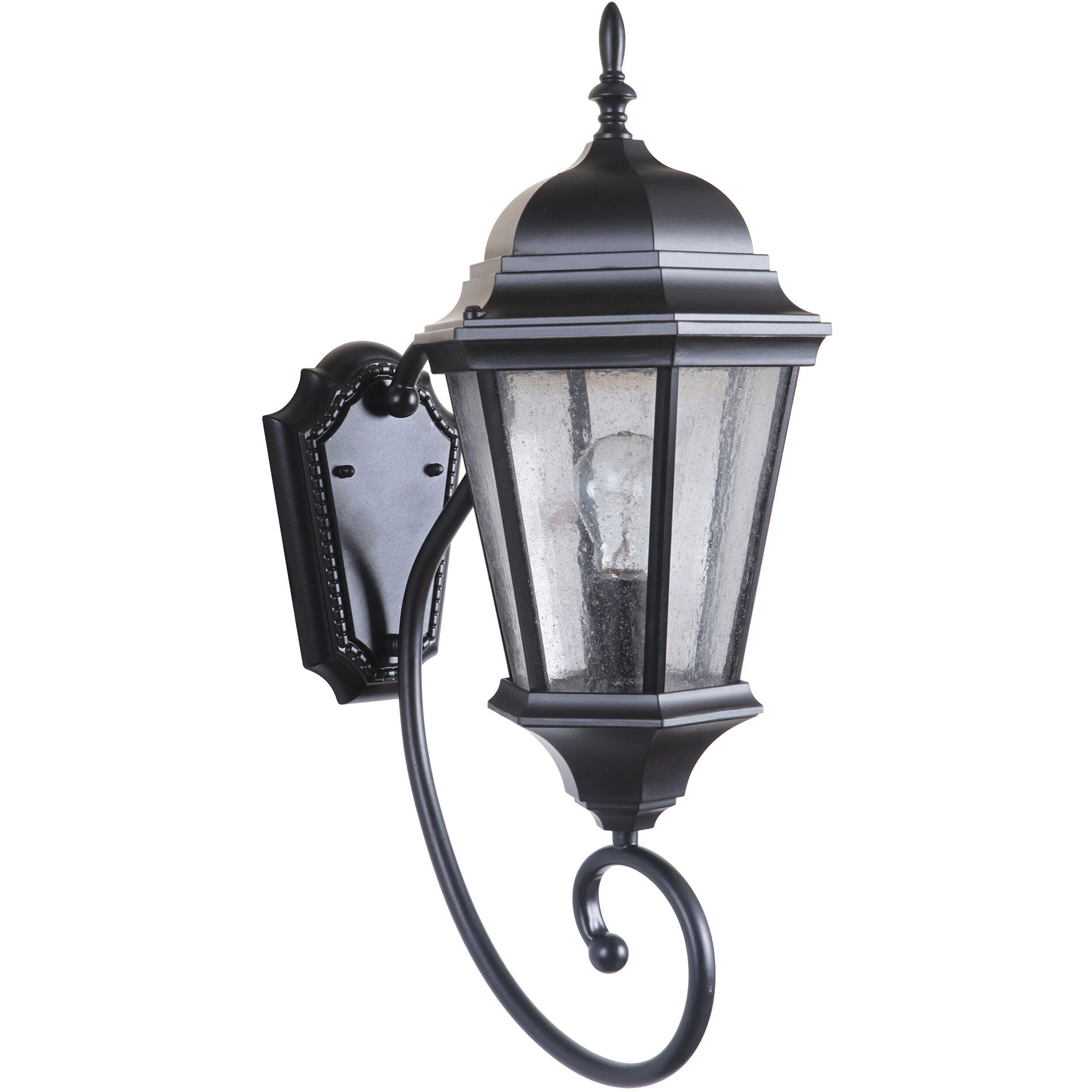 Newberg Outdoor Wall Mount in Midnight, Medium