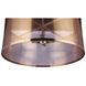 Mesh 4 Light 28 inch Satin Brass Pendant Ceiling Light