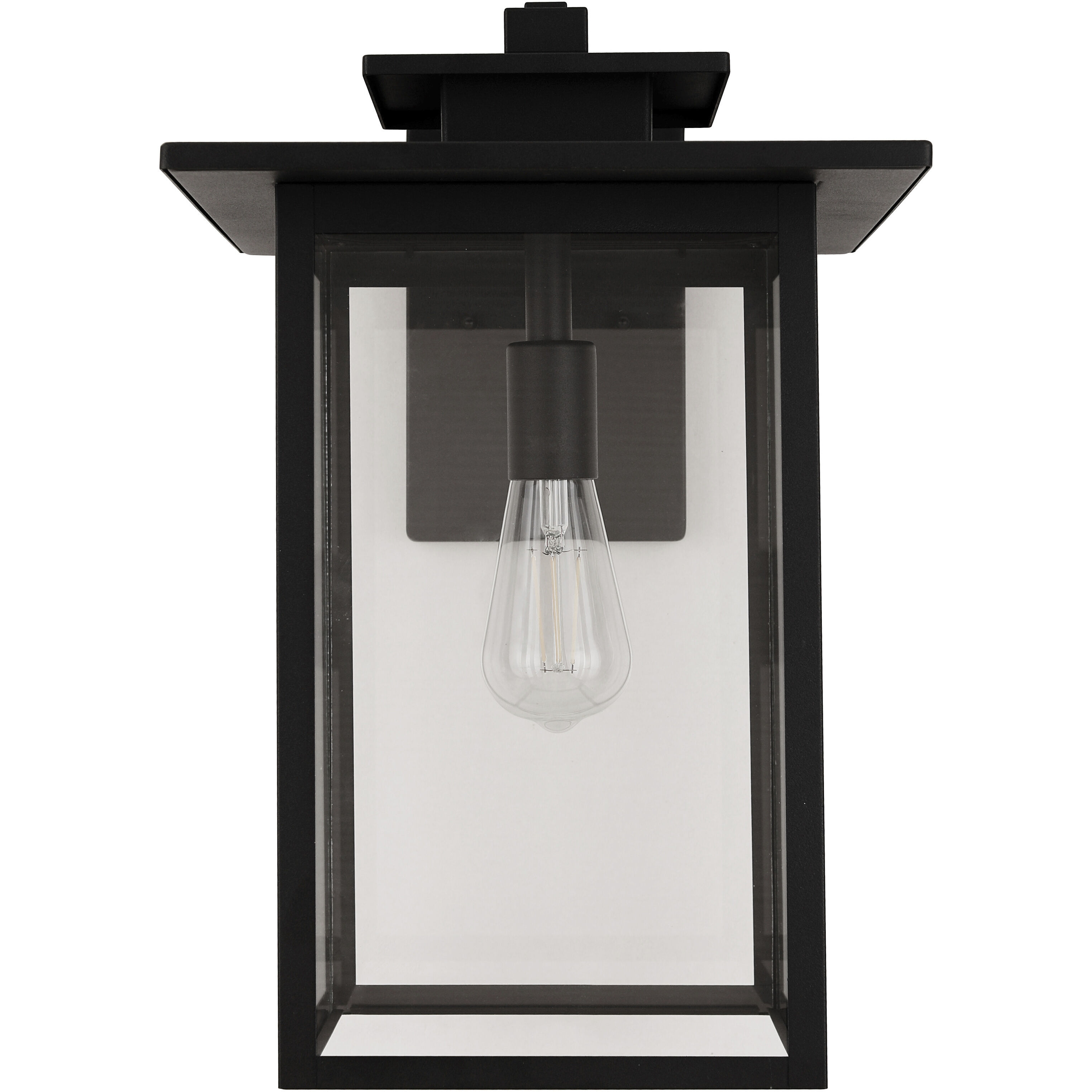 Rock Creek 1 Light 17.25 inch Textured Black Outdoor Wall Lantern