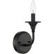 Jolenne 1 Light 5 inch Flat Black Wall Sconce Wall Light