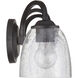 Neighborhood Serene 3 Light 23 inch Espresso Vanity Light Wall Light in Clear Seeded, Neighborhood Collection