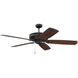 Supreme Air DC 62 inch Espresso with Espresso/Walnut Blades Indoor/Outdoor Ceiling Fan
