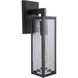 Deka Outdoor Wall Mount in Midnight, Medium