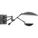 Pavilion LED 9.88 inch Flat Black Wall Sconce Wall Light