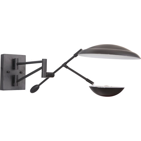 Pavilion LED 9.88 inch Flat Black Wall Sconce Wall Light