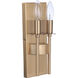 Larrson 2 Light 4.63 inch Satin Brass ADA Wall Sconce Wall Light