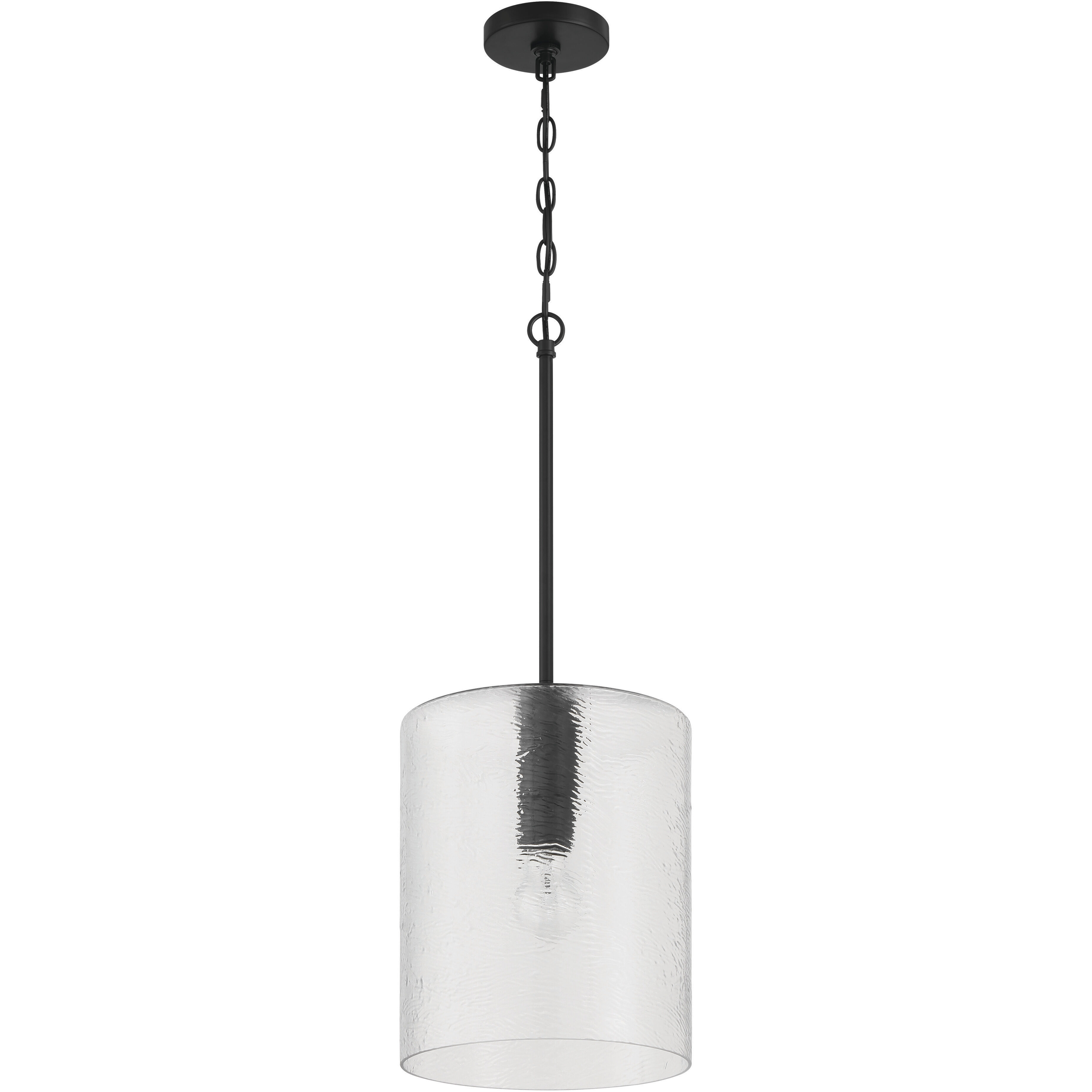 Craftmade 60292-FB Lyndsey 1 Light 10 inch Flat Black