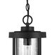 Encompass 1 Light 7 inch Midnight Outdoor Pendant