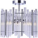 Reveal 3 Light 16.38 inch Chrome Semi Flush Ceiling Light