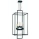 Cubic 8 Light 20.5 inch Aged Bronze Brushed Foyer Light Ceiling Light