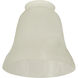 Signature Alabaster Swirl Fan Glass, Bell