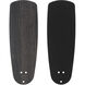 Wheeler 42 inch Flat Black with Flat Black/Greywood Blades Fan