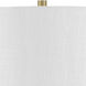 Leri 28.8 inch Satin Brass Table Lamp Portable Light