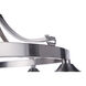 Elliot 5 Light 27 inch Brushed Polished Nickel Chandelier Ceiling Light