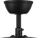 Pro Plus 119 52 inch Flat Black with Flat Black/Grey Wood Blades Contractor Ceiling Fan, Pan