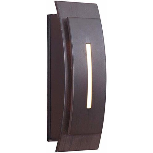 Contemporary Curved Aged Iron Touch Button 