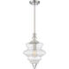 Neighborhood 1 Light 10.5 inch Chrome Mini Pendant Ceiling Light, Jeremiah