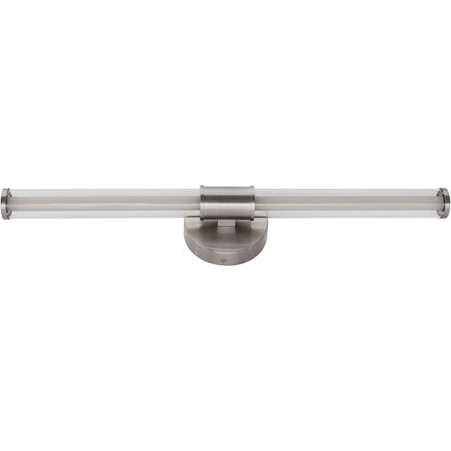 Contrast LED 24 inch Brushed Polished Nickel Vanity Light Wall Light