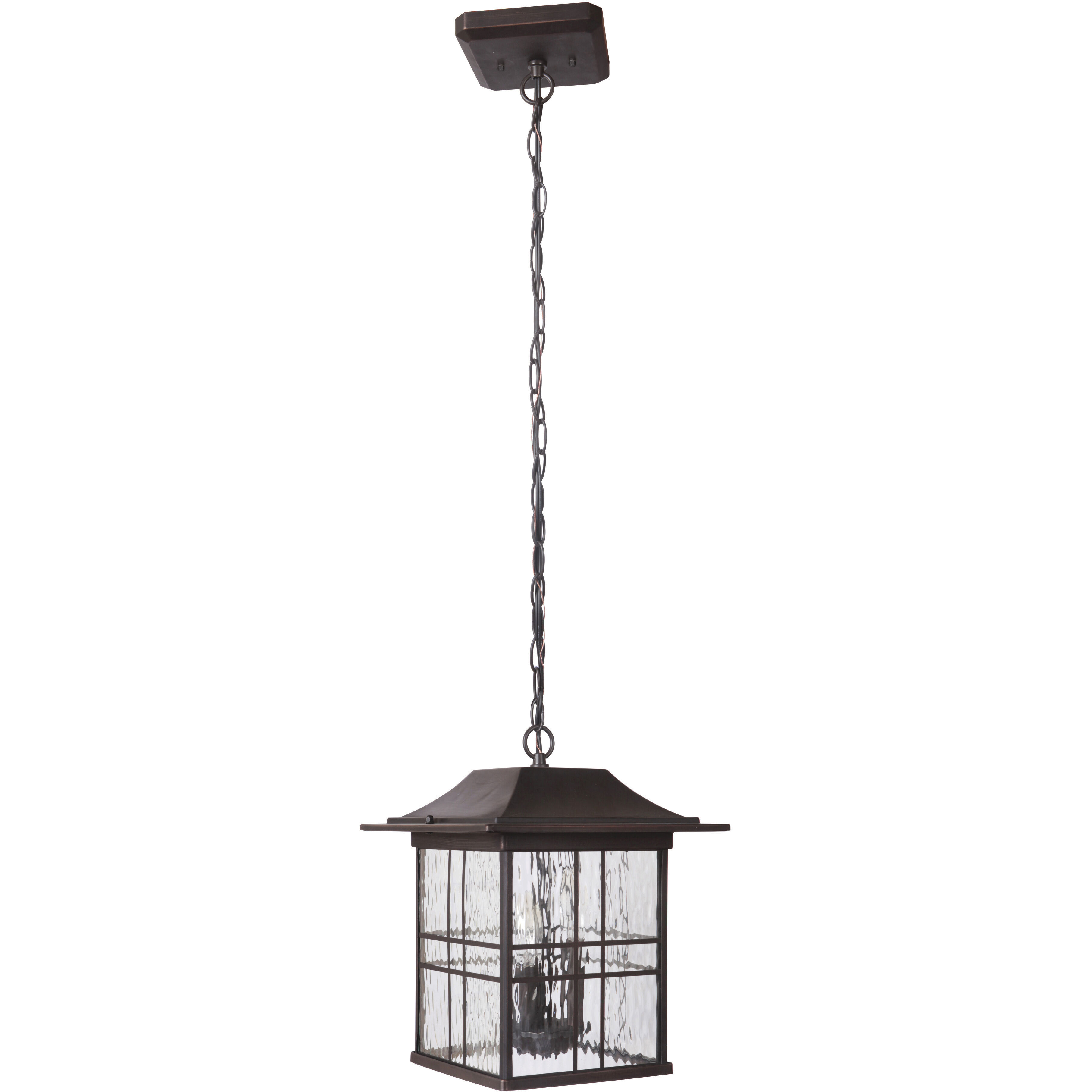 Dorset 3 Light 10.87 inch Aged Bronze Brushed Outdoor Pendant, Large
