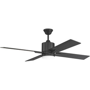 Teana 52 inch Flat Black Ceiling Fan