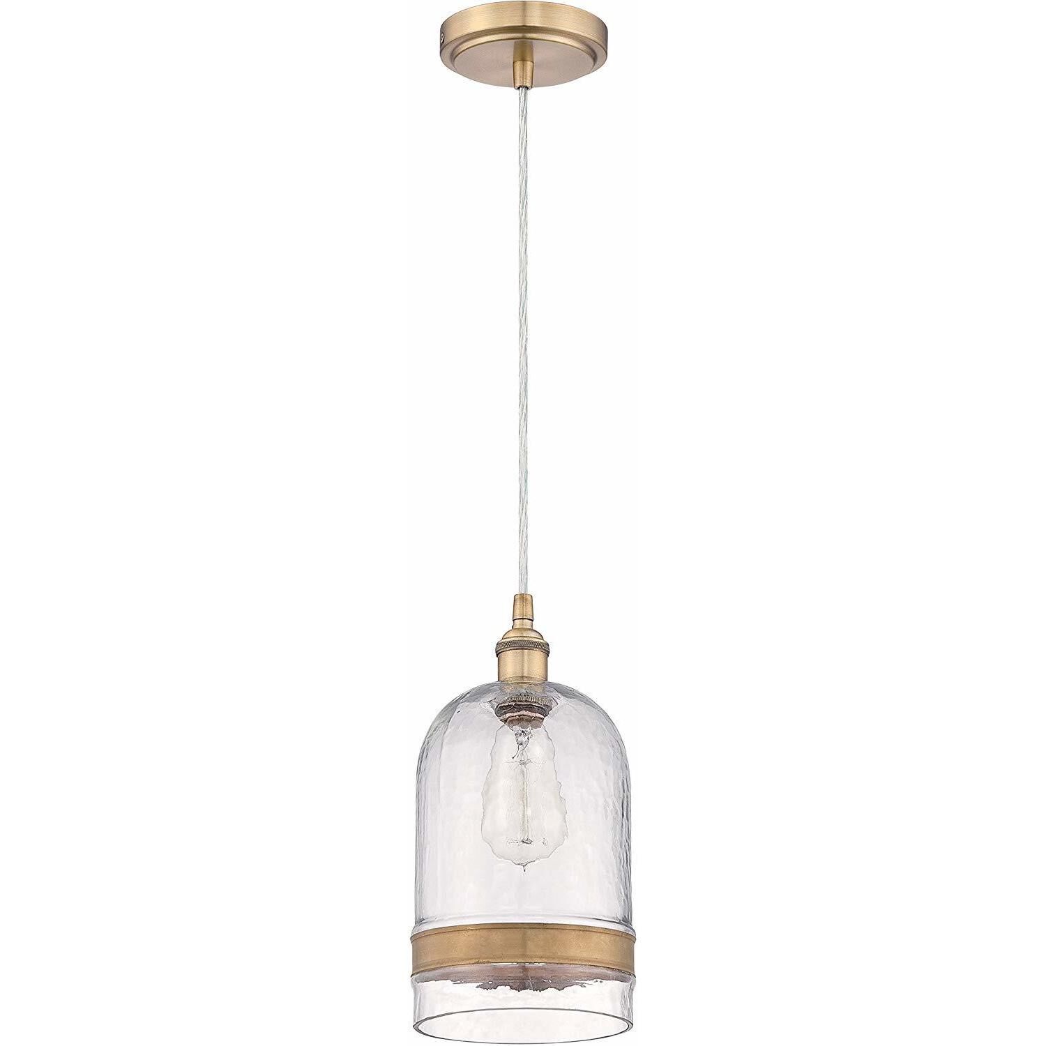 Neighborhood 1 Light 5.75 inch Aged Copper Mini Pendant Ceiling Light