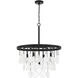 Vesi 5 Light 26 inch Flat Black Pendant Ceiling Light