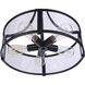 Elliot 5 Light 16 inch Flat Black Pendant Ceiling Light