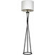 Bejamin 61.75 inch 100 watt Flat Black Floor Lamp Portable Light