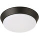 Venn LED Flat Black Fan Light Kit