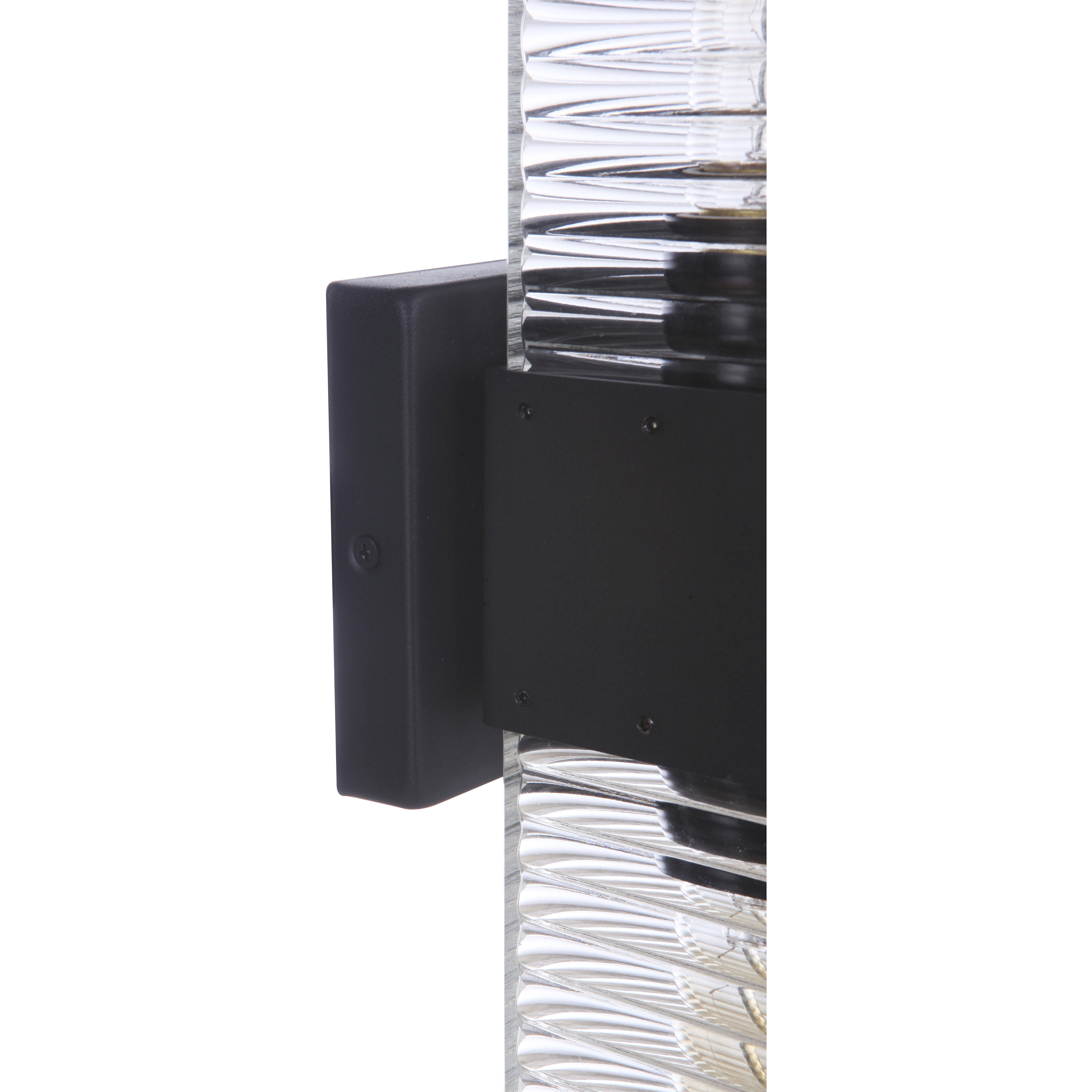 Ridge 2 Light 24 inch Midnight Outdoor Wall Sconce