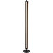 Cameron 62.8 inch 24 watt Flat Black/Walnut Floor Lamp Portable Light