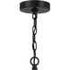 Hailie 6 Light 26 inch Flat Black Chandelier Ceiling Light