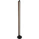 Cameron 62.8 inch 24 watt Flat Black/Walnut Floor Lamp Portable Light