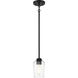 Shayna 1 Light 5 inch Flat Black Mini Pendant Ceiling Light