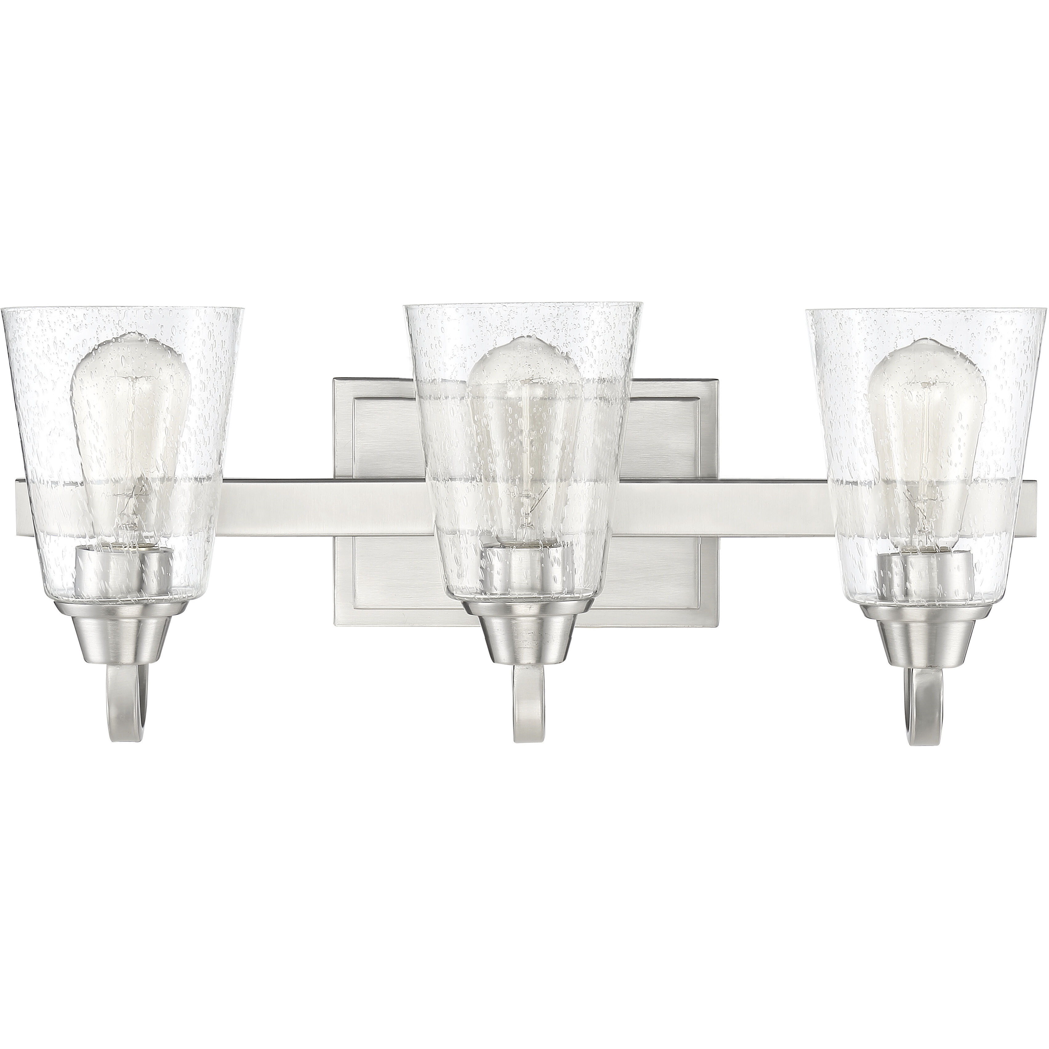 Neighborhood Grace 3 Light 21 inch Brushed Polished Nickel Vanity Light Wall Light, Neighborhood Collection