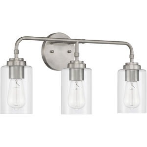 Stowe 3 Light 22.00 inch Bathroom Vanity Light