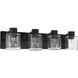 Rori 4 Light 28.25 inch Flat Black Vanity Light Wall Light