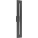 Profiled LED 30 inch Textured Black Outdoor Wall Lantern