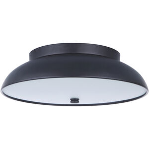 Soul LED 13 inch Flat Black Flushmount Ceiling Light