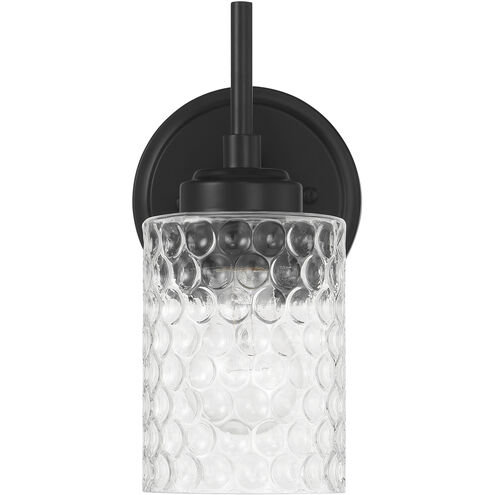Claire Wall Sconce Wall Light in Flat Black