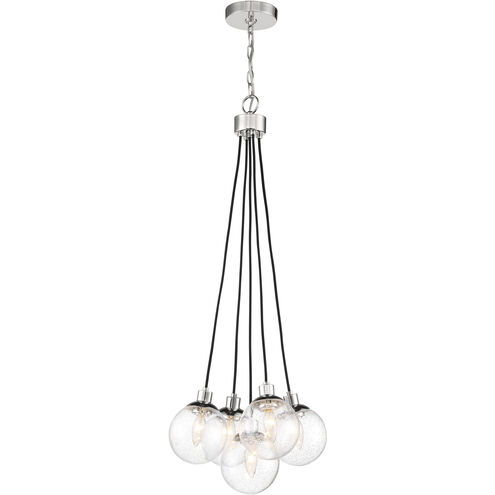 Neighborhood Que 5 Light 15 inch Chrome Pendant Ceiling Light