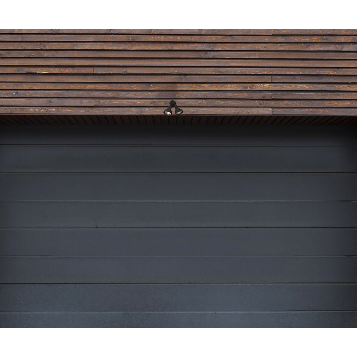 Bullets and Floods 2 Light 11 inch Textured Black Outdoor Flood Light in Textured Matte Black