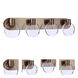 Glisten LED 29.53 inch Satin Brass Vanity Light Wall Light