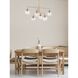 Reflection 6 Light 36 inch Premium Bronze Chandelier Ceiling Light