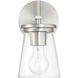Connell Wall Sconce Wall Light in Brushed Polished Nickel