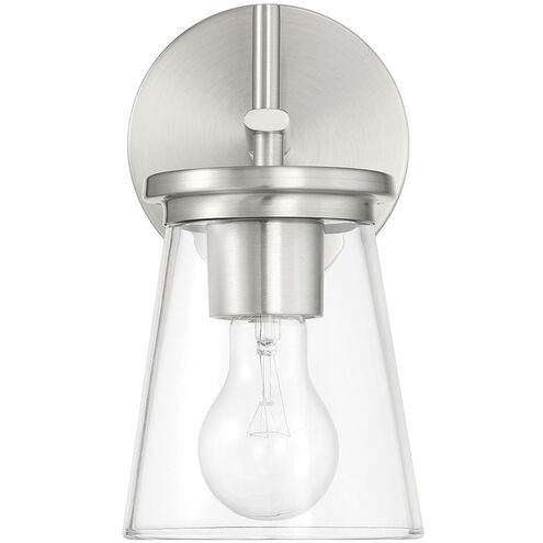 Connell Wall Sconce Wall Light in Brushed Polished Nickel