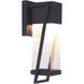 Bryce LED 14 inch Midnight Outdoor Wall Lantern